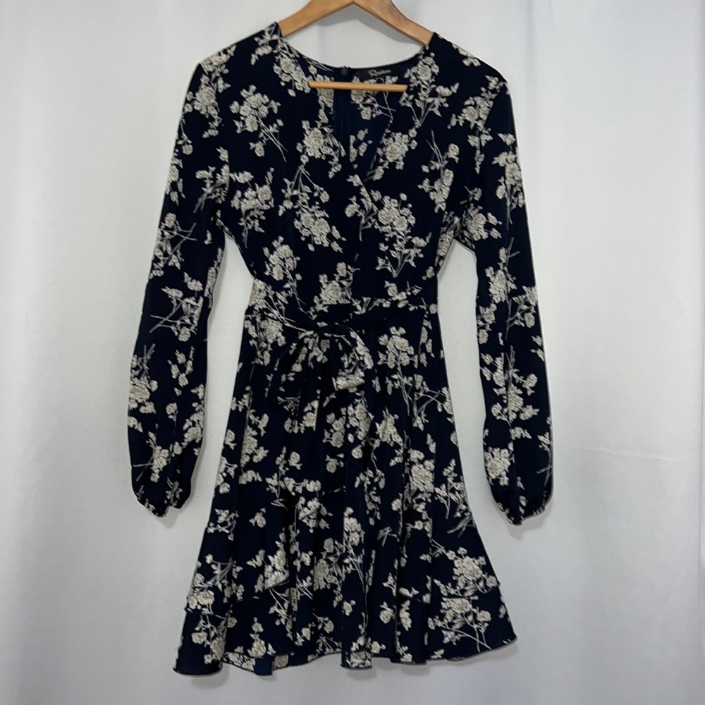Rose dress skater mini dress